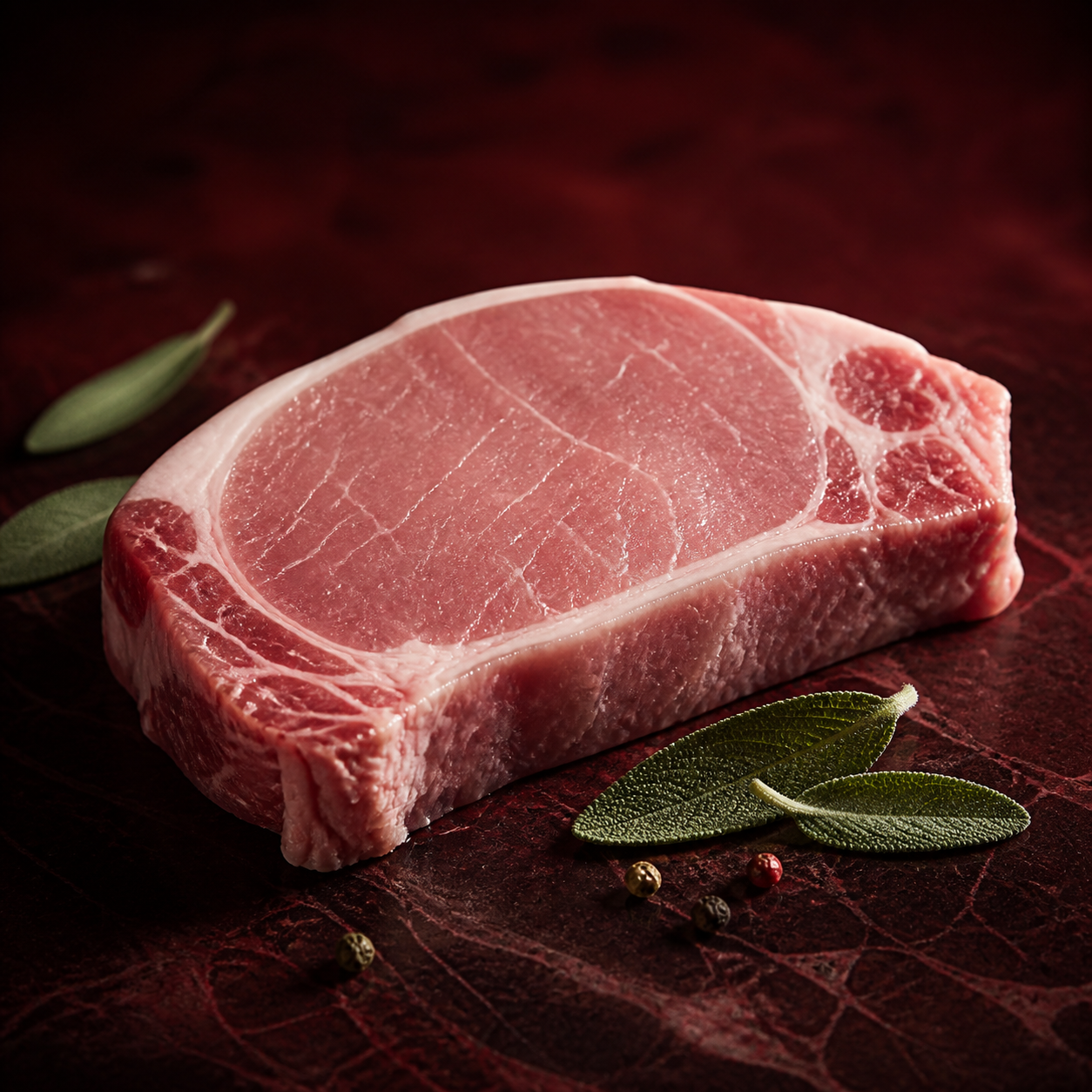 Corte selecionado de carne suína